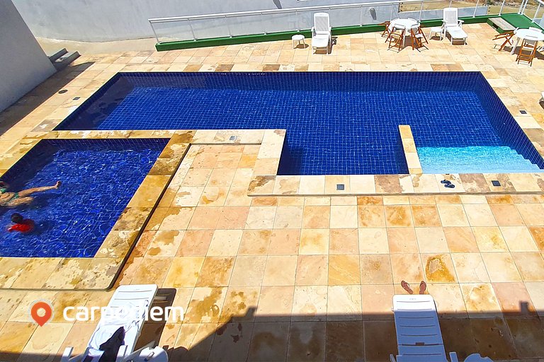 Casa tríplex com Jacuzzi em Porto das Dunas por Carpediem