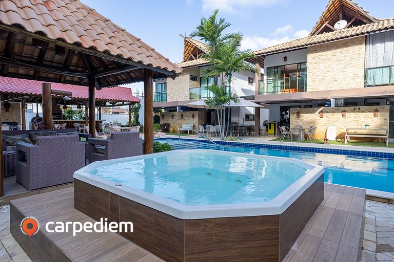 Cobertura completa com jacuzzi por Carpediem