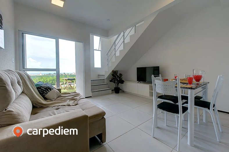 Confortável casa excelente em Porto das Dunas por Carpediem