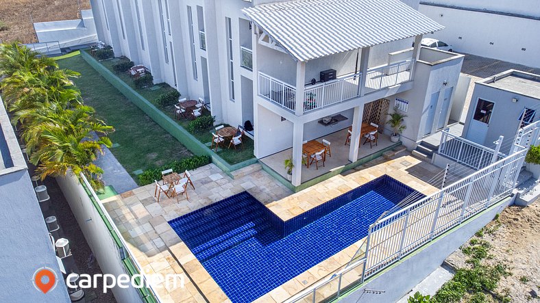 Confortável casa excelente em Porto das Dunas por Carpediem