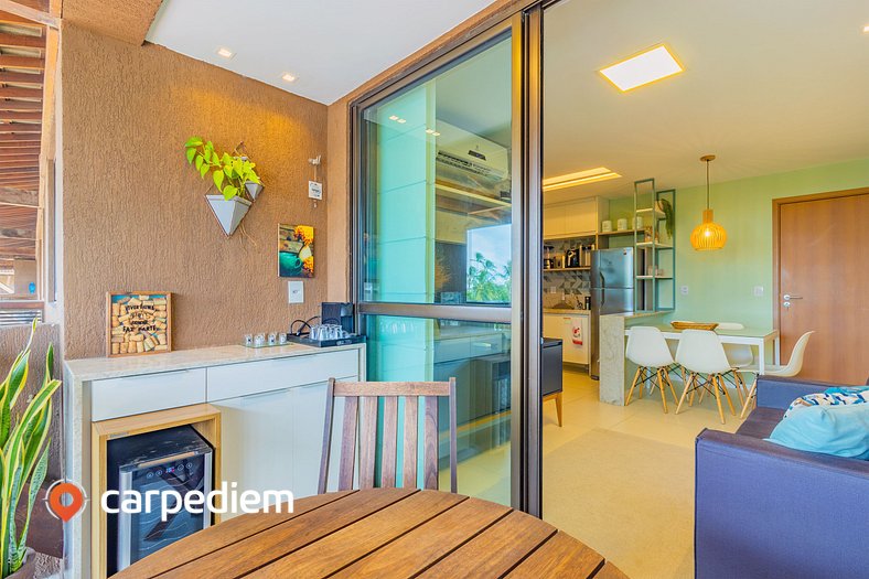 Cupe Beach Living - Flat espaçoso por Carpediem