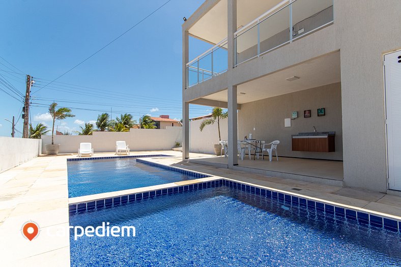 Duplex equipado no Beach Town House IV por Carpediem