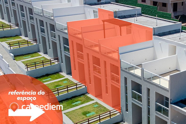 Duplex para 15 pessoas em Porto das Dunas por Carpediem