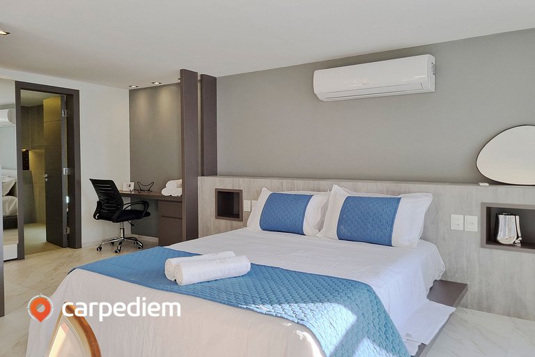 Iate Plaza #1404 - Studio beira mar por Carpediem