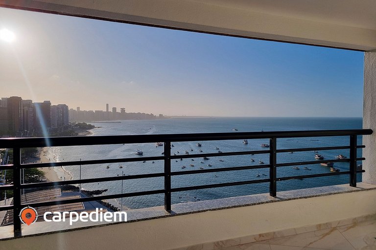 Iate Plaza #1404 - Studio beira mar por Carpediem