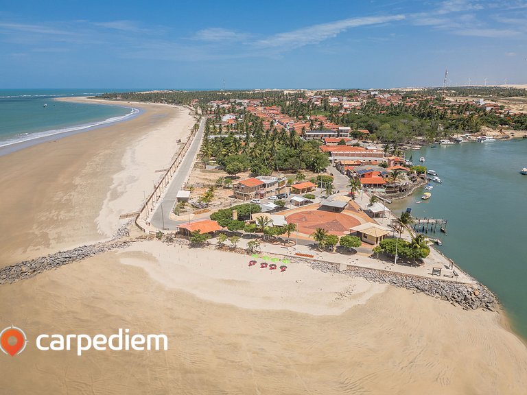 Incrível Casa ao Mar de Mundaú por Carpediem