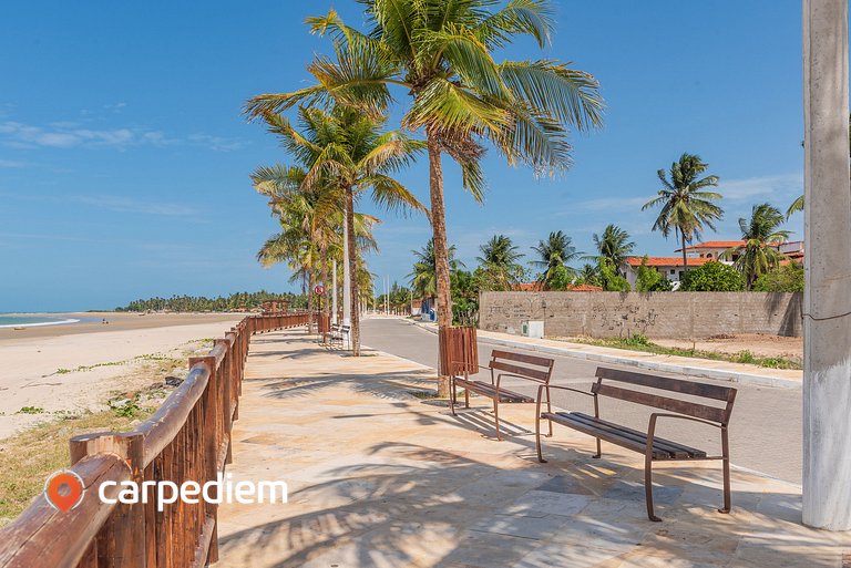 Incrível Casa ao Mar de Mundaú por Carpediem