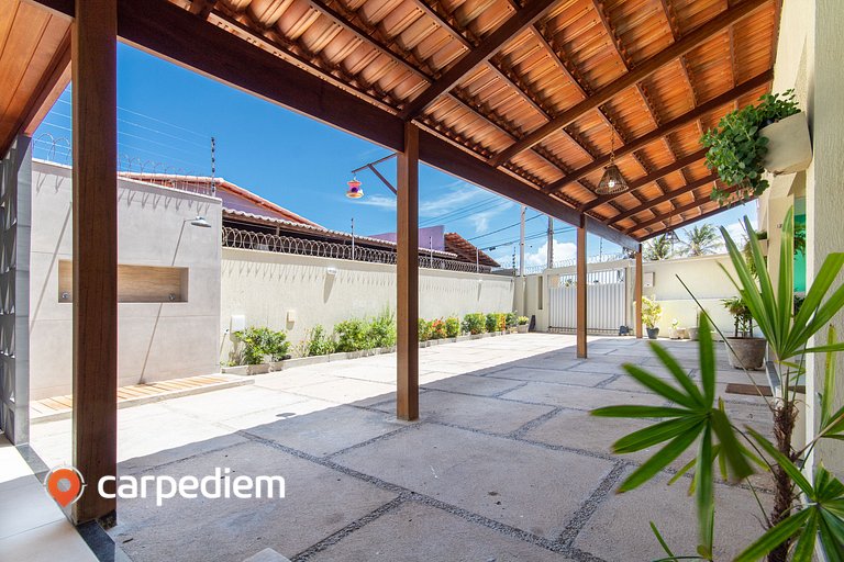 Incrível casa na Praia de Camurupim por Carpediem