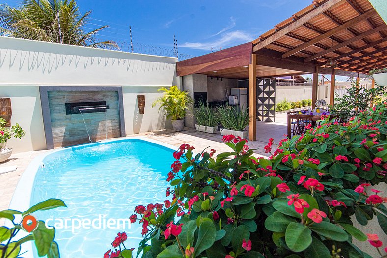 Incrível casa na Praia de Camurupim por Carpediem