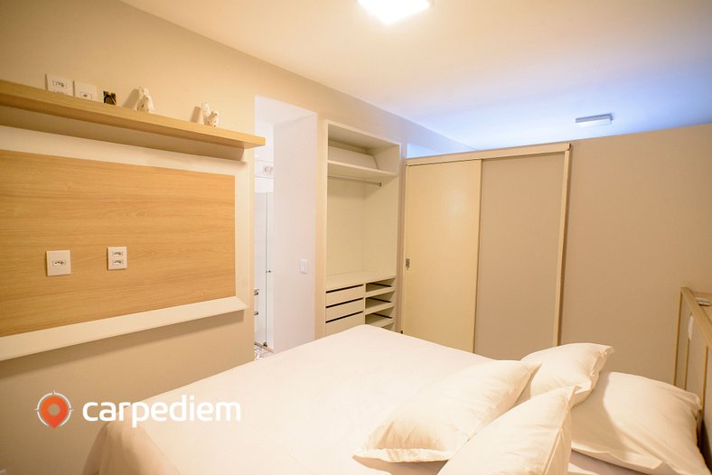 Lindo apartamento bem equipado para 4 pessoas em Pipa