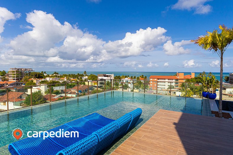 Makani Beach #07 - Loft com piscina por Carpediem