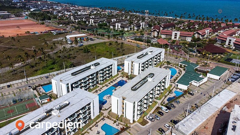 Mana Beach #A119 - Flat Quádruplo por Carpediem