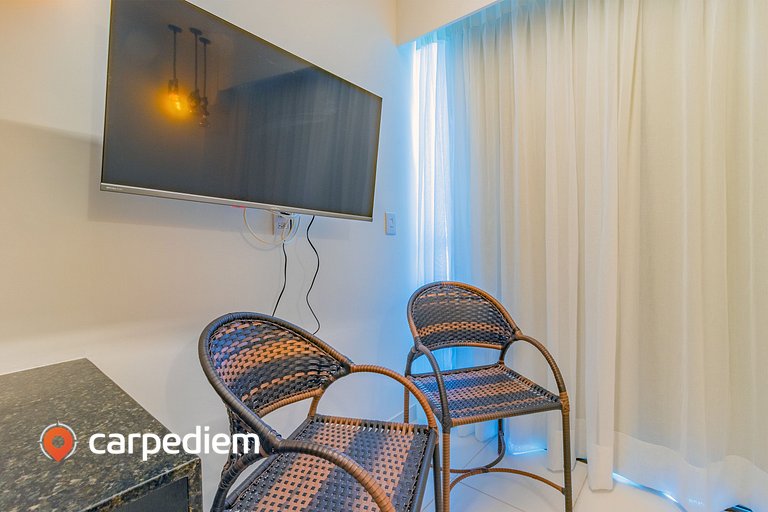 Mana Beach #A119 - Flat Quádruplo por Carpediem