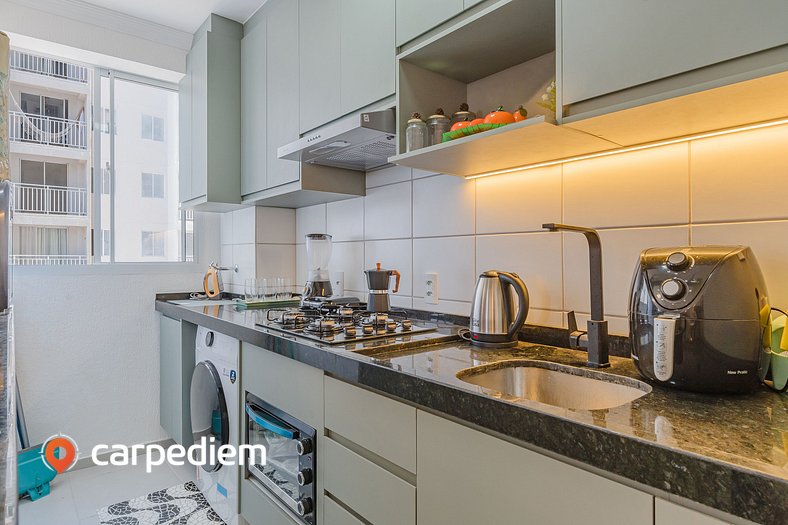 Mirante #402 - Apartamento completo por Carpediem