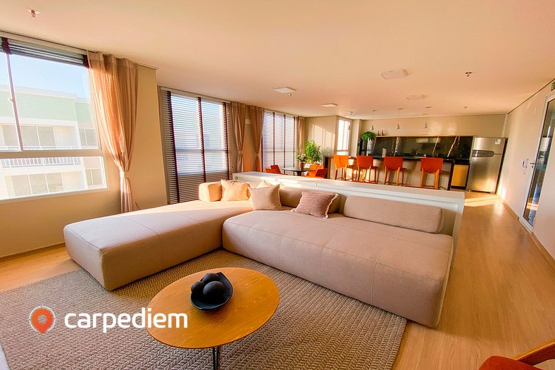 Mirante #402 - Apartamento completo por Carpediem