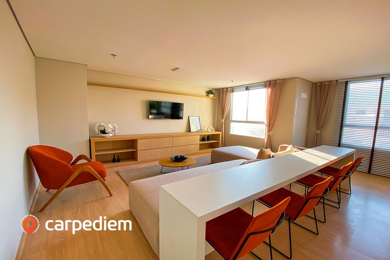 Mirante #402 - Apartamento completo por Carpediem