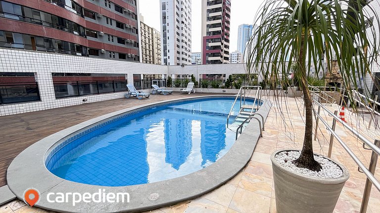 Ocean View #1401 - Apartamento na Praia por Carpediem