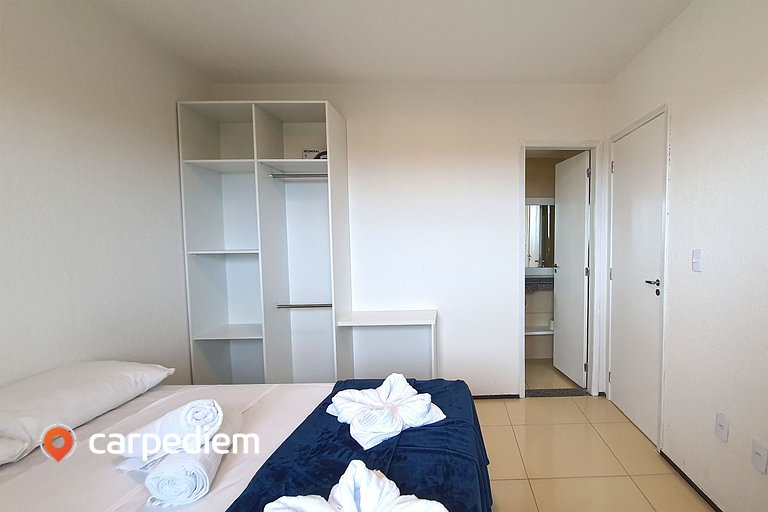 Superior apartamento em Porto das Dunas por Carpediem