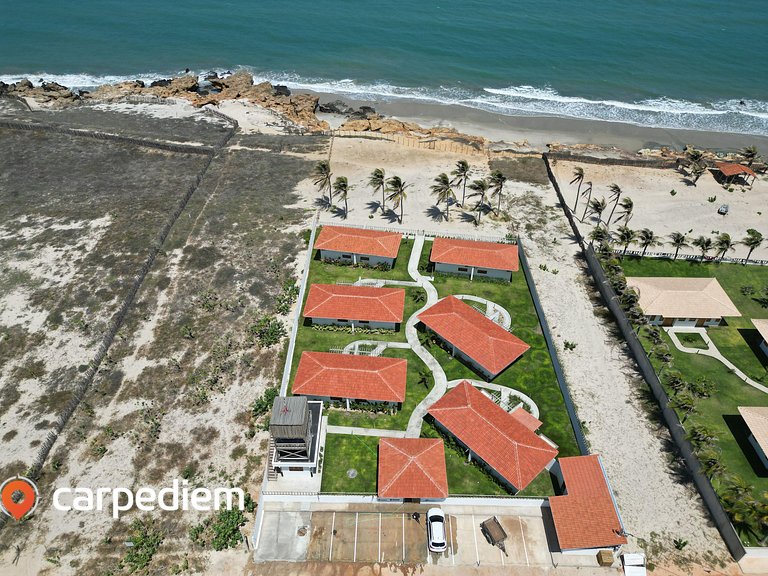 The Point Bangalô Pé na Areia em Fortim