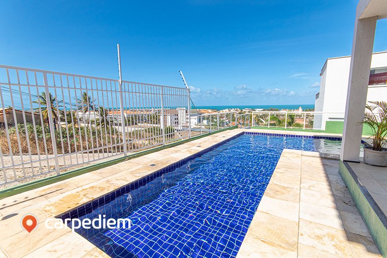 Triplex com Jacuzzi em Porto das Dunas por Carpediem